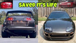 Building a  MKIV Supra IN MY GARAGE In 10 Minutes.