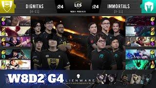 Dignitas vs Immortals | Week 8 Day 2 S10 LCS Summer 2020 | DIG vs IMT W8D2