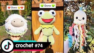 TIKTOK CROCHET AMIGURUMI COMPILATION #74 - Peachtok