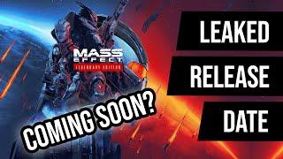 Mass Effect Legendary Edition Release Date CONFIRMED?! - Leak, Gameplay, Rumors, & MORE!