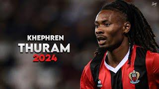 Khéphren Thuram 2024 - Crazy Skills, Assists & Goals - Nice | HD