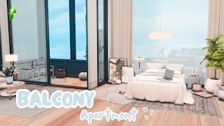 Sims 4 Speed build: Balcony Apartment  