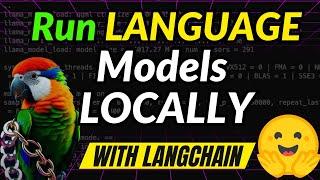 LangChain: Run Language Models Locally - Hugging Face Models