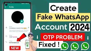  Fake Whatsapp Number | Fake Whatsapp Kaise Banaye | Whatsapp Fake Account Kaise Banaye | Whatsapp