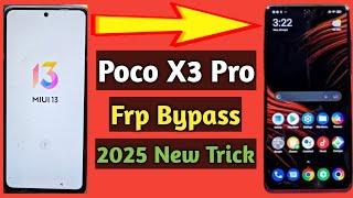 Poco x3 pro frp bypass | Poco x3 pro frp unlock | Poco x3 pro frp bypass miui 13