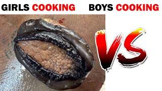 Girls Cooking vs Boys Cooking