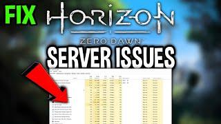 Horizon Zero  – How to Fix Can't Connect to Server – Complete Tutorial