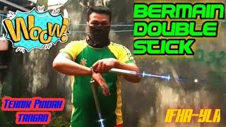 Belajar main Double Stick ( Perpindahan Tangan )...