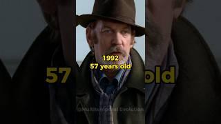 DONALD SUTHERLAND DEVOLUTION (2023-1962) #shorts