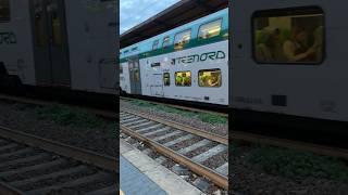 Partenza da #pavia del #tsr R6-062 linea S13 #trenord (16/10/2023) #treni #train #treno #trains