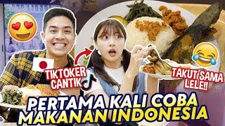 TRAKTIR TIKTOKER CANTIK JEPANG MAKANAN INDONESIA UNTUK PERTAMA KALINYA!