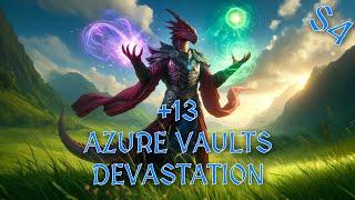 [DEVASTATION]  +13 AZURE VAULT FORTIFIED ENTANGLING BOLSTERING