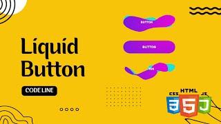 Liquid Button using HTML, CSS and JS