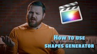 FCPX Shapes Generator