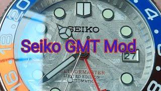 Seiko Pepsi GMT Mod ( full build video)