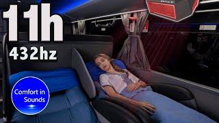 Heater Noise Inside a Luxury Travel Bus to Sleep Deeply - Extended Version - 432hz