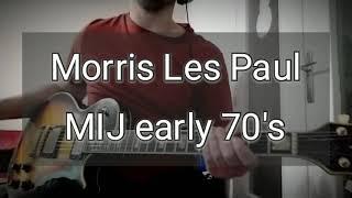 GuitarSoundTest - Morris Les Paul MIJ early 70's