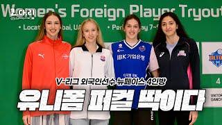 퍼컬 딱딱 맞춰 지명된 외국인 선수들 ㅋㅋㅋㅣ2024 KOVO 여자부 외국인선수 트라이아웃 드래프