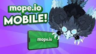 Mope.io is now on Mobile!