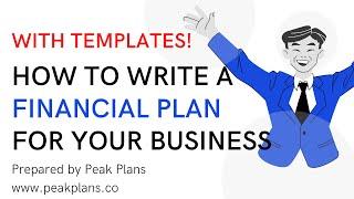 How to Write a Financial Plan for Your Business  (With Templates)