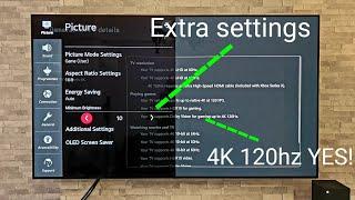 IT’S HERE ! LG OLED update,4k 120hz DV gaming,new settings & MORE !