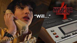 Mike called Will in California a lot, actually (Stranger Things 4 • Byler)
