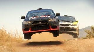 Игра Colin Mcrae: Dirt прохождение на руле от первого лица + вид с кабины