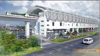 NSCR South Commuter Rail Project - Sucat Station Overview