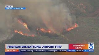 Fire crews battling 1,200 acre 'Bridge Fire'