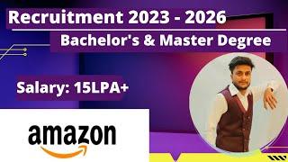 Amazon Mass Hiring For 2023 2024 2025 2026 Batch | Amazon Recruitment 2023 | Amazon Off Campus Drive