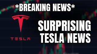 Tesla Stock's Surprising News Today.. (Wall Street is Buying the Dip)