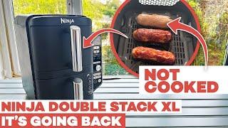 Ninja Double Stack SL400UK XL UNEVEN COOKING - I'm sending it back