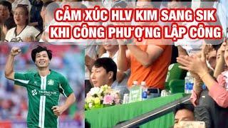 CẢM XÚC HLV KIM SANG SIK KHI CÔNG PHƯỢNG GHI BÀN GIÚP TRƯỜNG TƯƠI BÌNH PHƯỚC THẮNG TRẺ TPHCM