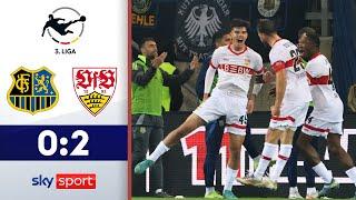 Starker Dämpfer im Aufstiegsrennen | 1. FC Saarbrücken - VfB Stuttgart II | Highlights 3. Liga 24/25