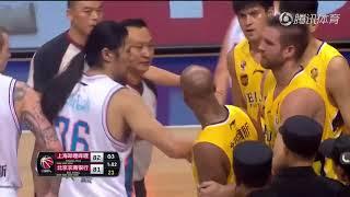 Stephon Marbury and Jimmer Fredette have to be separated during game in China | ESPN