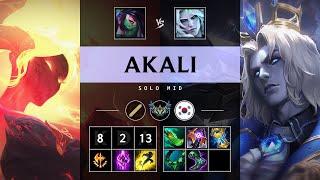 Akali Mid vs Viego: Unstoppable - KR Challenger Patch 14.22