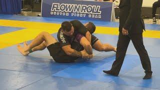 IBJJF No Gi World Championship 2024 Master 1 Ultra Heavyweight Purple Belt Quarter Final Match 3