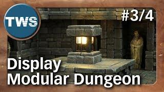 Tutorial: Modular Dungeon-Display #3/4 / Zusammenbau / assembly (Tabletop-Gelände, TWS)