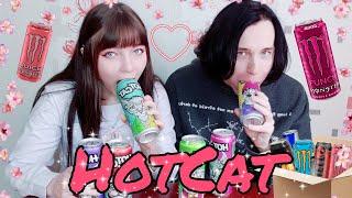 ПРОБУЕМ ВСЕ ЭНЕРГЕТИКИ HOTCAT