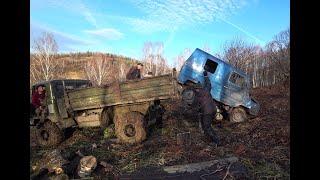 ГАЗ 66 Эвакуация ЛУАЗА OffRoad.