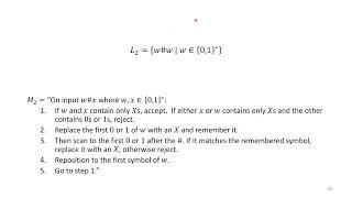 Pseudocode for Turing Machines - Theory of Computing