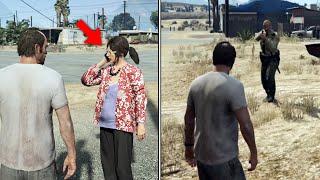 NPC Calls Cops to Arrest Trevor for Harassing Her | GTA 5 Facts & Details