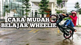 CARA MUDAH BELAJAR WHEELIE MOTOR MATIC