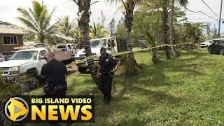 Police Investigate Puna Crime Scene