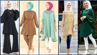 New Top Design 2024 | Muslim Girls Outfits Ideas| New Model Top Design 2024 | Hijjab Style Dresses |