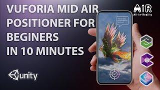 Getting Started With Vuforia AR - Mid Air Targets in Unity 2022 for Beginners (ARCore, ARKit)