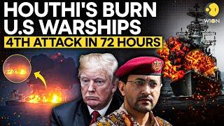 US Houthi LIVE: Trump To Order Fresh Strike In Yemen After 4th Attack On US Warships By Houthis?