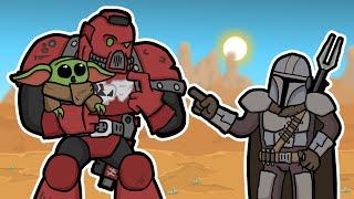 Space Marines "Explore" Star Wars Universe | Warhammer 40k Animation