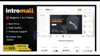 Intromall - Responsive Magento 1 & 2 Theme | Themeforest Templates