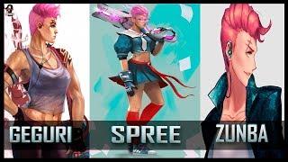 Geguri vs Spree vs Zunba - Gods of Zarya   | Overwatch Moments